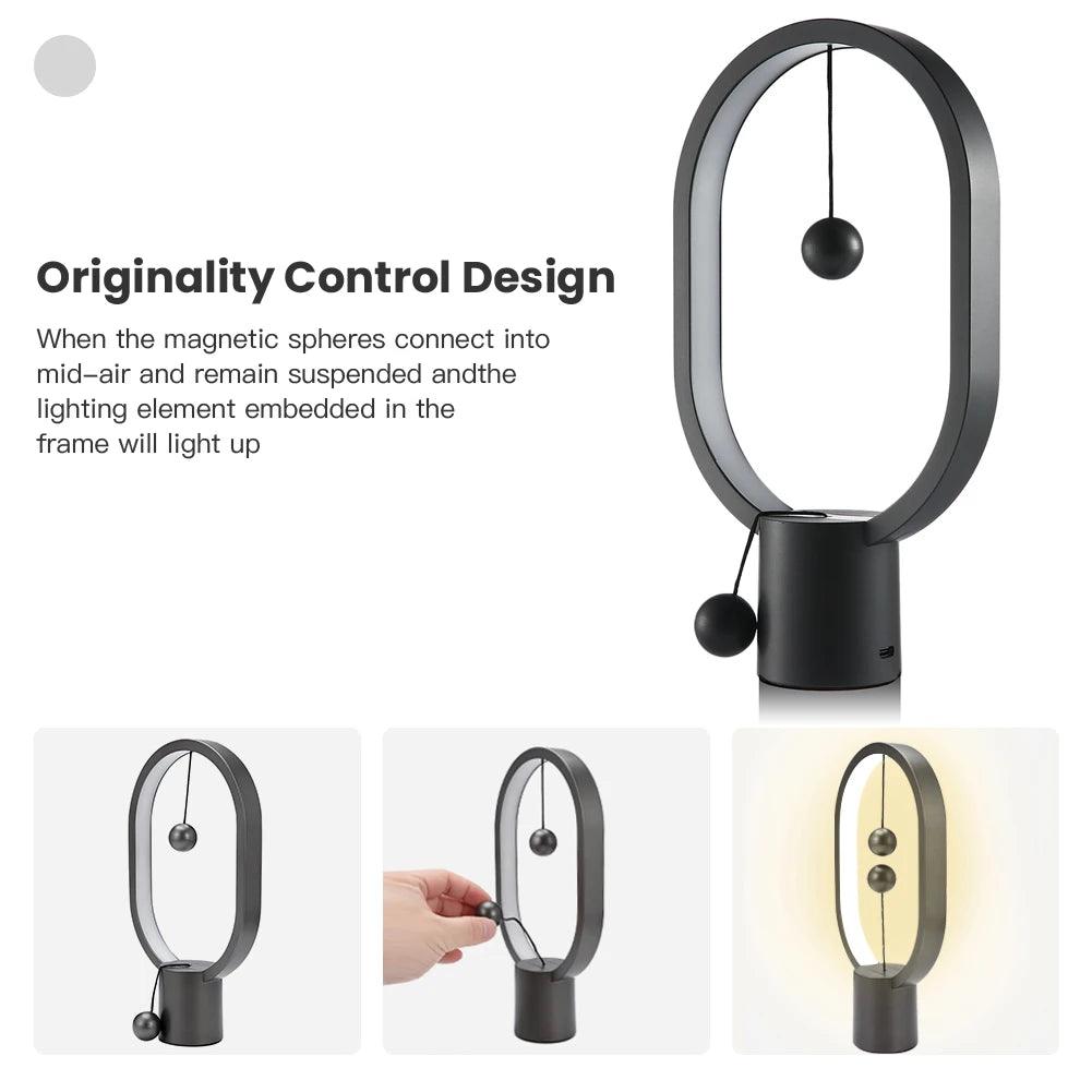 Table LED Mini Balance  Night Light  Decorative For Bedroom HomeRoots Supply