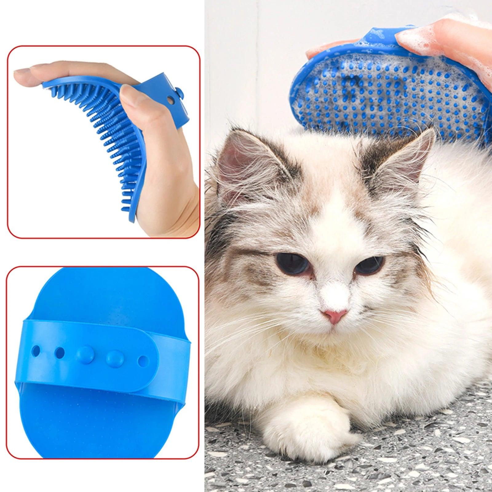 Pet Grooming Massage Cleaning Scrubber HomeRoots Supply