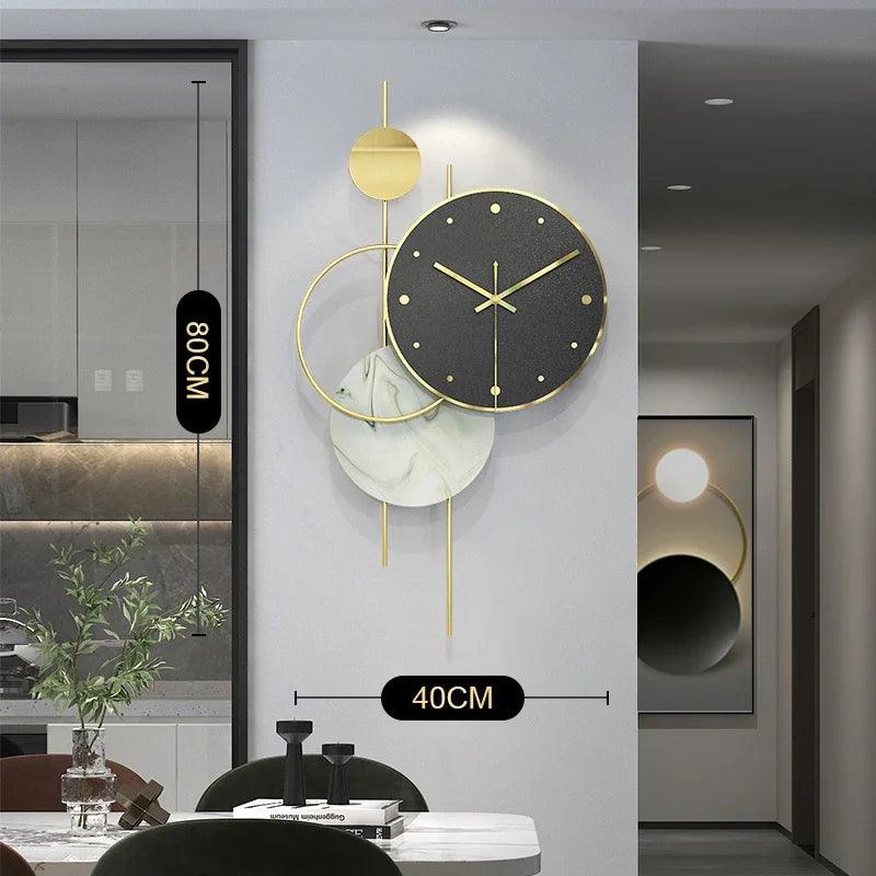 Big Simple Wall Clock HomeRoots Supply