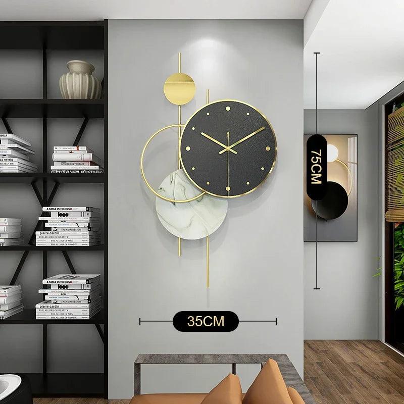 Big Simple Wall Clock HomeRoots Supply