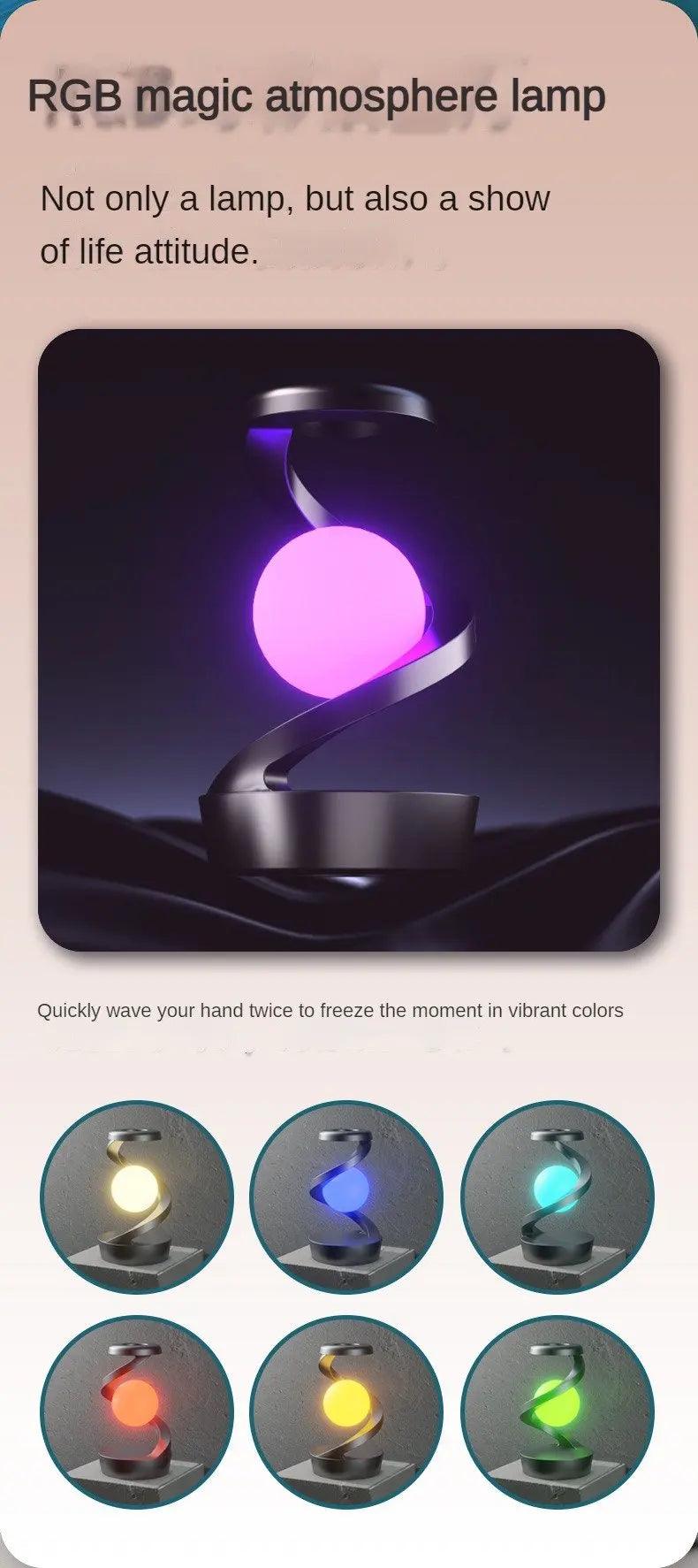 Rotating Moon Desk Lamp HomeRoots Supply