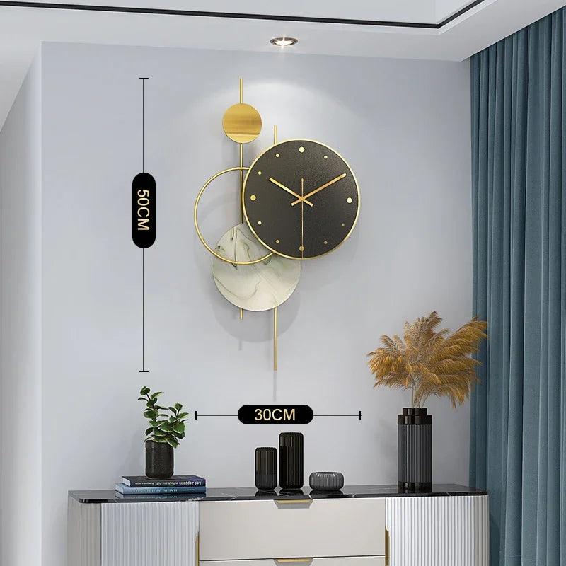 Big Simple Wall Clock HomeRoots Supply