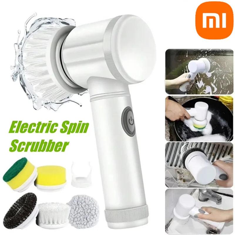 Electric Scrubber Spin Cleaning Brush HomeRoots Supply