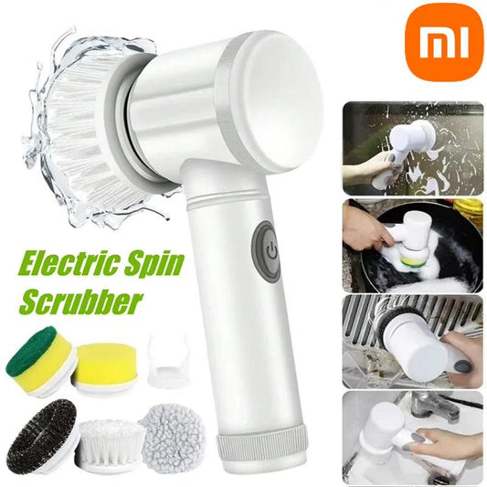 Electric Scrubber Spin Cleaning Brush HomeRoots Supply