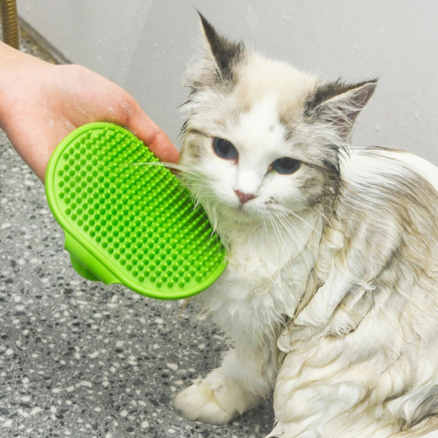 Pet Grooming Massage Cleaning Scrubber HomeRoots Supply