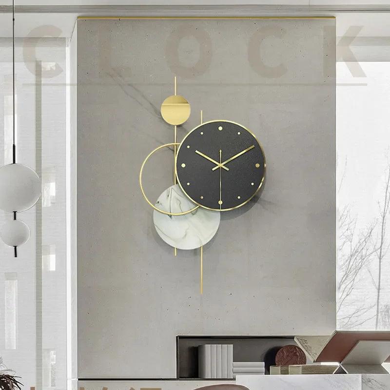 Big Simple Wall Clock HomeRoots Supply