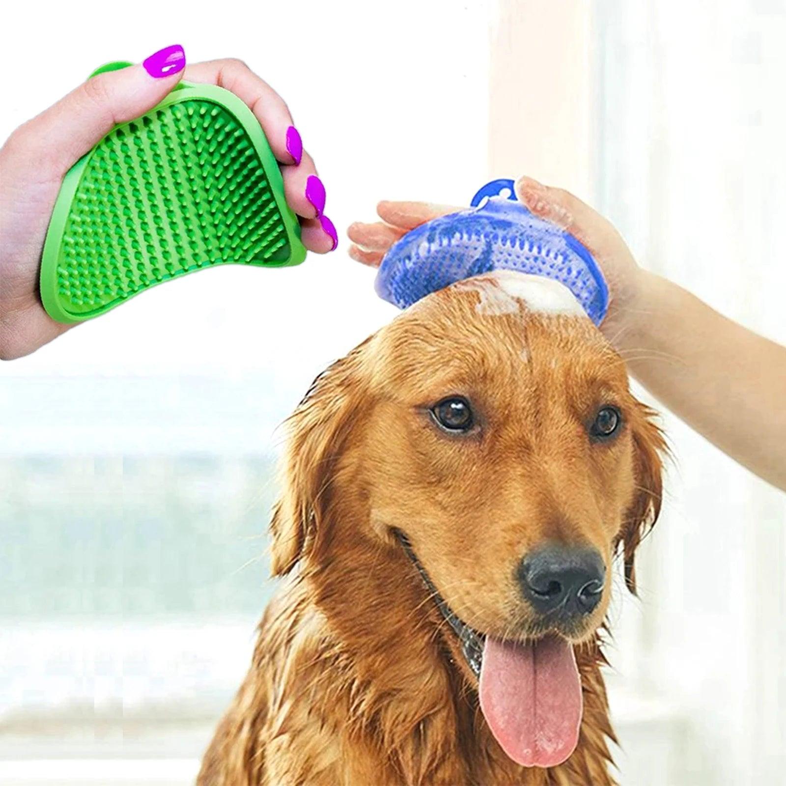 Pet Grooming Massage Cleaning Scrubber HomeRoots Supply