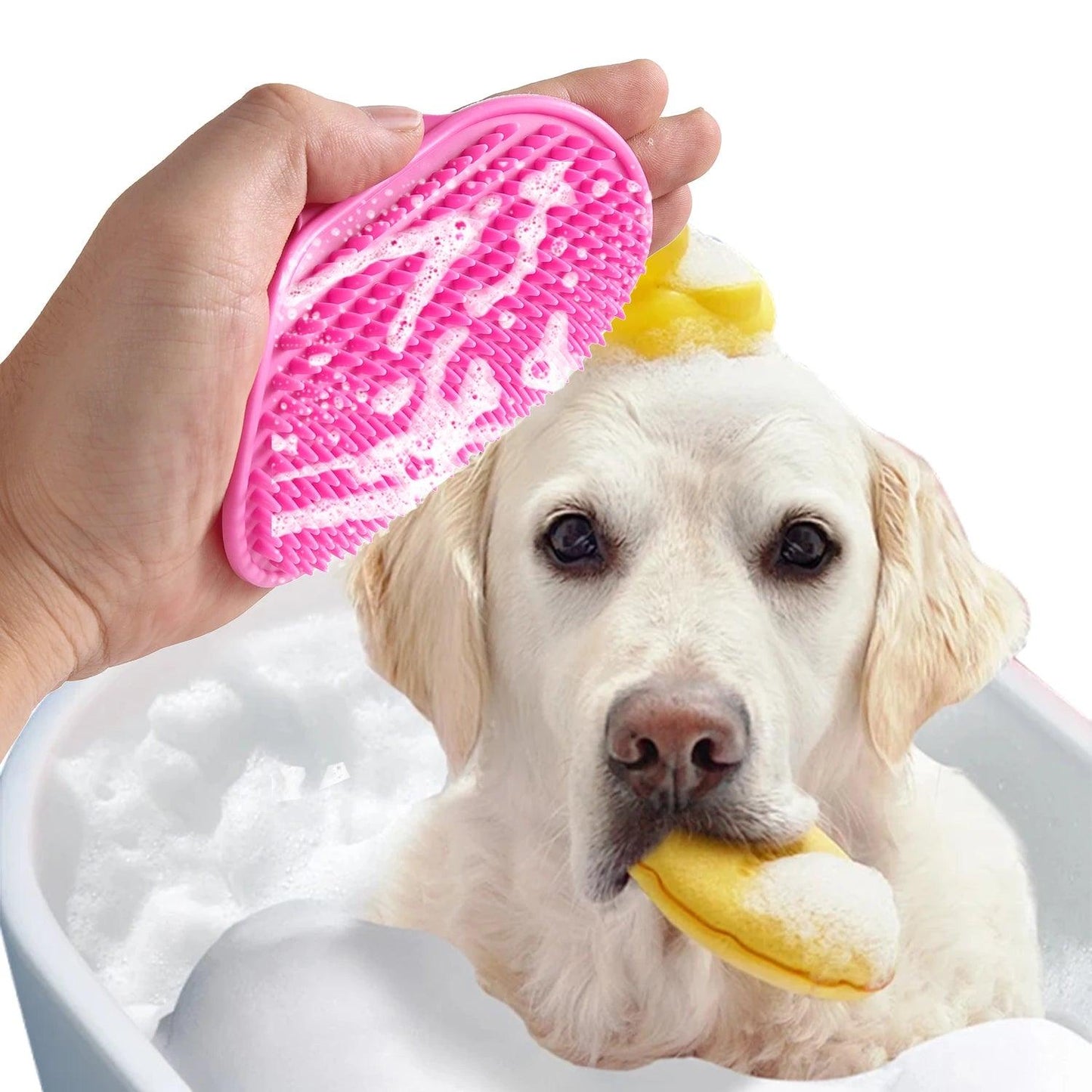 Pet Grooming Massage Cleaning Scrubber HomeRoots Supply