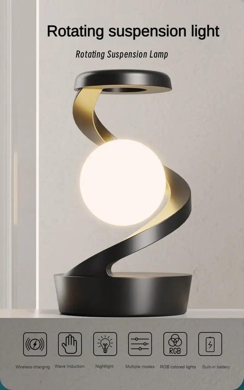 Rotating Moon Desk Lamp HomeRoots Supply